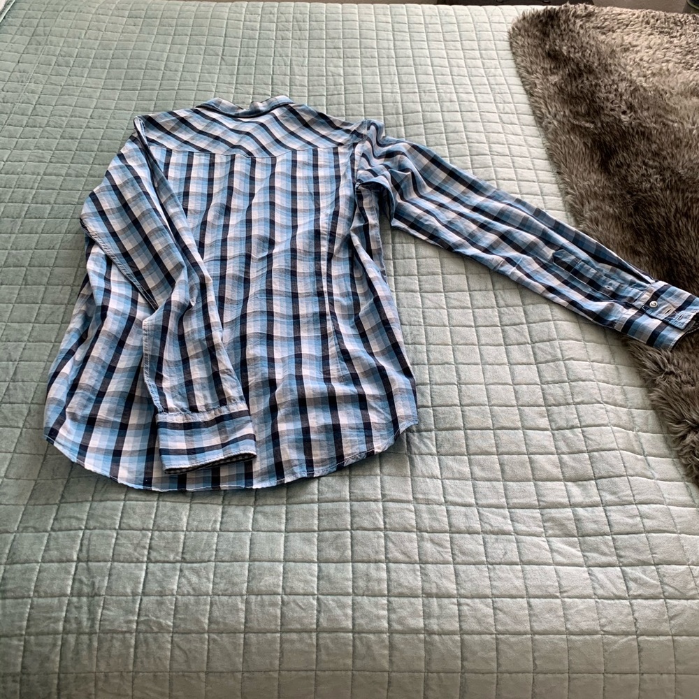 Ben Sherman Men’s large, long sleeve snap shirt. - Picture 4 of 4